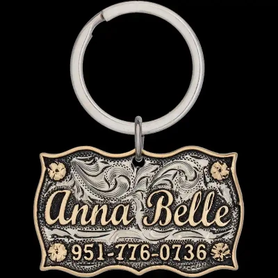 Anna Belle Custom Dog Tag